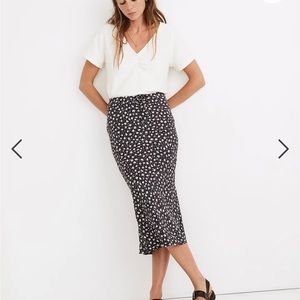 NWT Madewell Midi Floral Slip Skirt